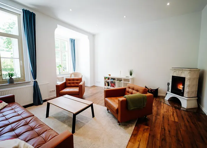 Levin: 120m², Bis 8 Pers, Free Wifi & Parken * Dornburg-Camburg